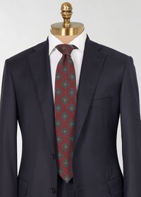 Paul Stuart Printed Wool Blend Large Medallion, thumbnail 2