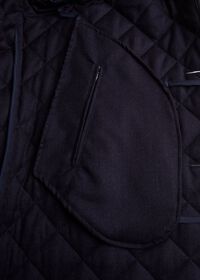 Paul Stuart Quilted Barn Coat with Hood, thumbnail 3