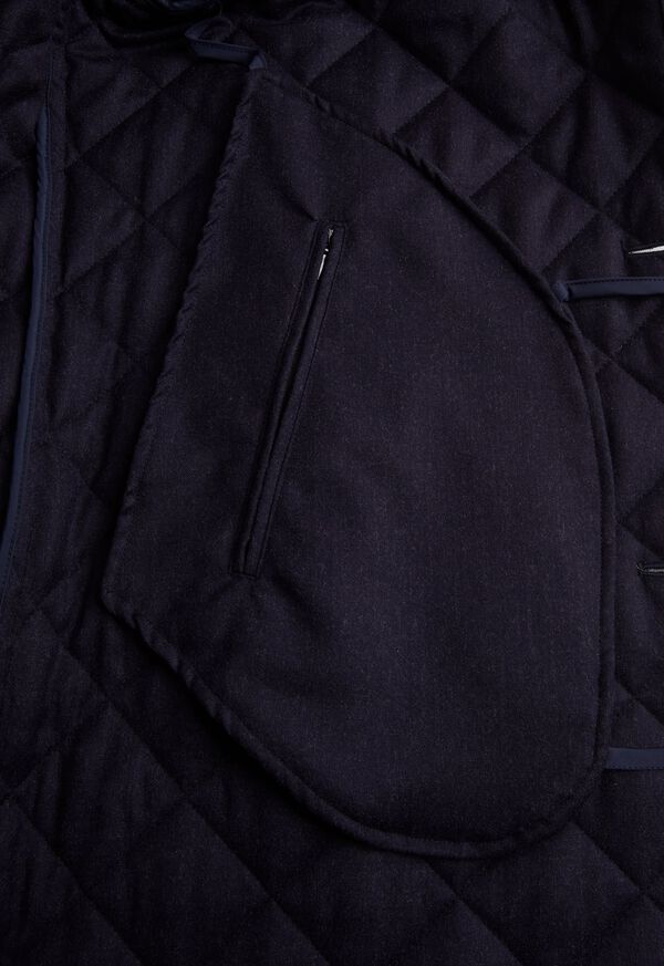 Paul Stuart Quilted Barn Coat with Hood, image 3