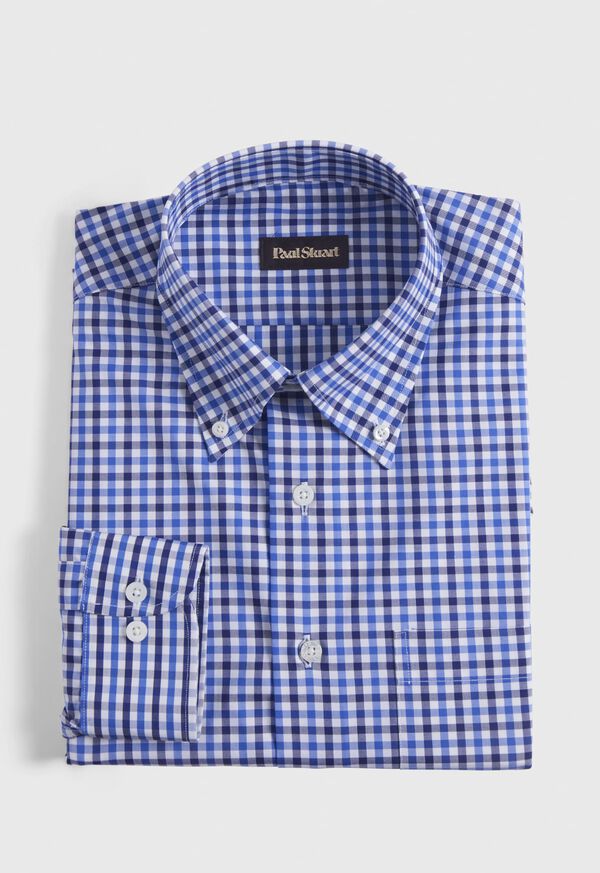 Paul Stuart Cotton Check Sport Shirt, image 1