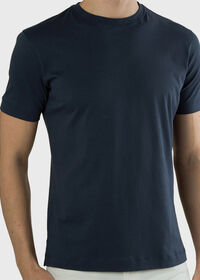 Paul Stuart Pima Cotton Short Sleeve Crewneck T-Shirt, thumbnail 3