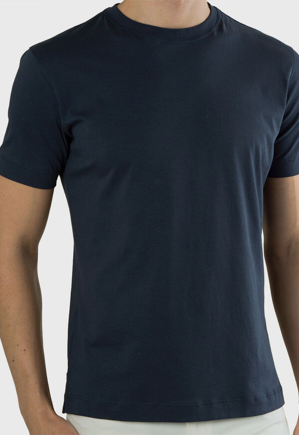 Paul Stuart Pima Cotton Short Sleeve Crewneck T-Shirt, image 3