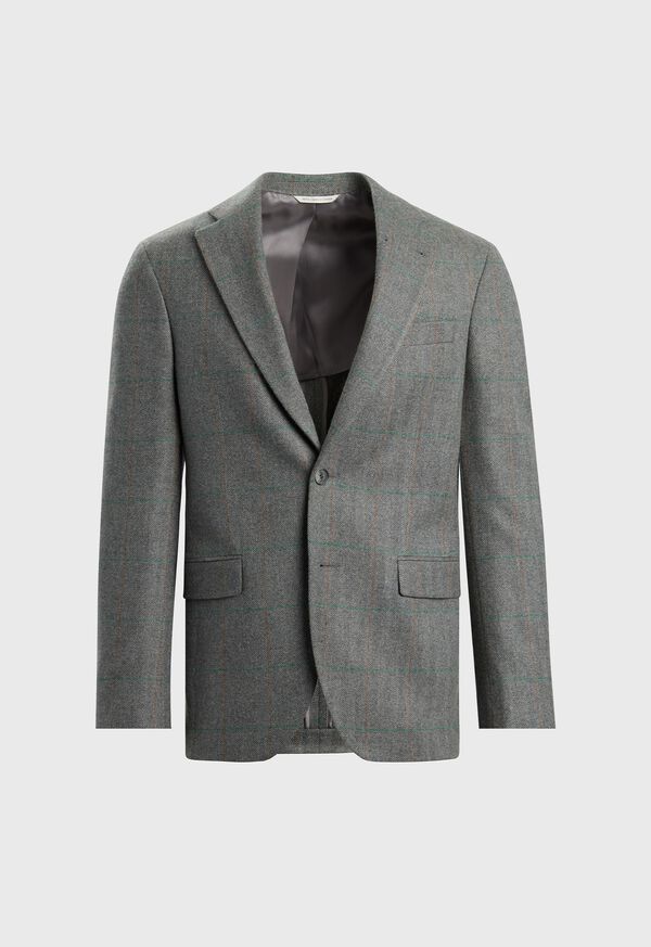 Paul Stuart Cashmere Deco Herringbone Jacket, image 5