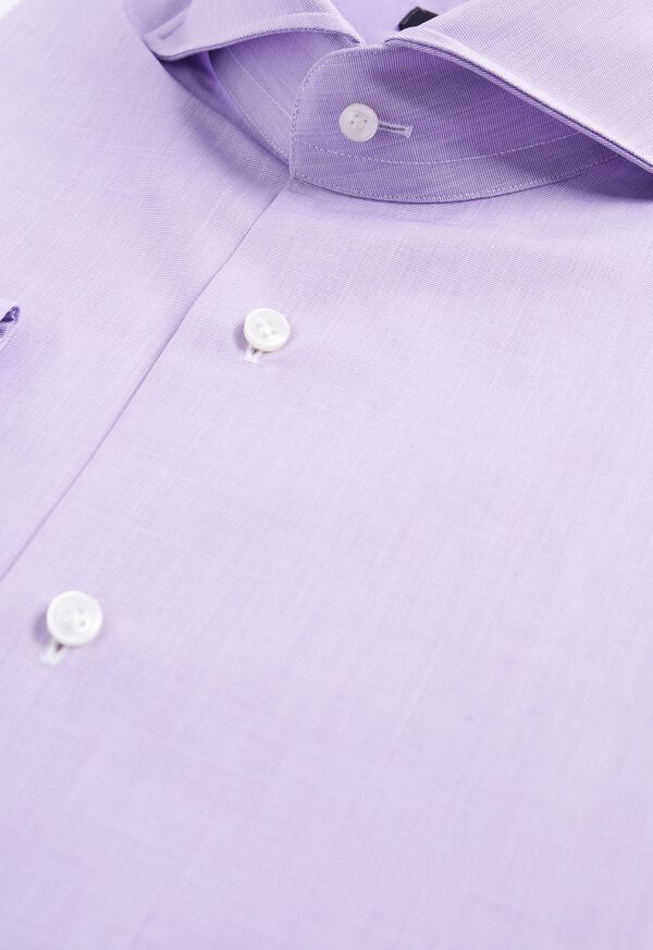 Paul Stuart Extreme Cutaway Collar End-on-End Dress Shirt, image 3