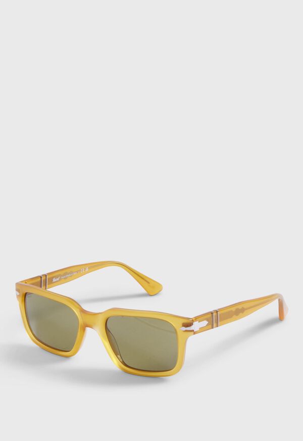 Paul Stuart Persol® Honey Sunglasses with Green Lens, image 3