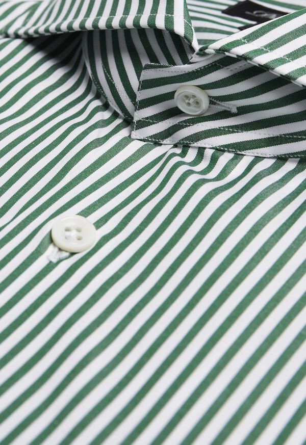 Paul Stuart Cotton Stripe Dress Shirt, image 2