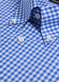 Paul Stuart Cotton Classic Gingham Sport Shirt, thumbnail 2