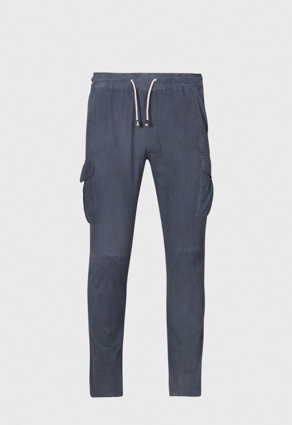 Paul Stuart Suede Cargo Pant, image 1