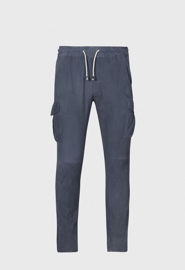 Paul Stuart Suede Cargo Pant, image 1