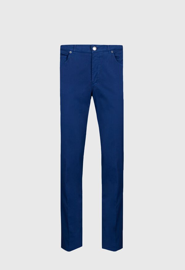 Paul Stuart Cotton & Silk Five Pocket Pant, image 1