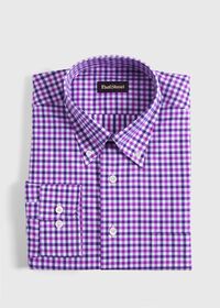 Paul Stuart Cotton Check Sport Shirt, thumbnail 1