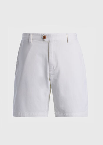 Paul Stuart Cotton Twill Logo Short