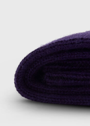 Paul Stuart Solid Color Ribbed Sock