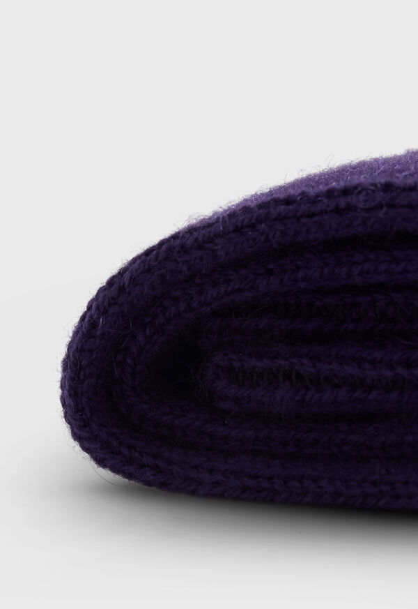 Paul Stuart Solid Color Ribbed Sock, image 2