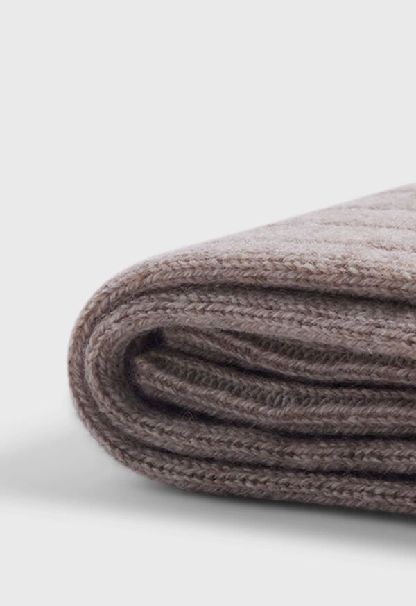 Paul Stuart Cashmere Ribbed Sock, image 2