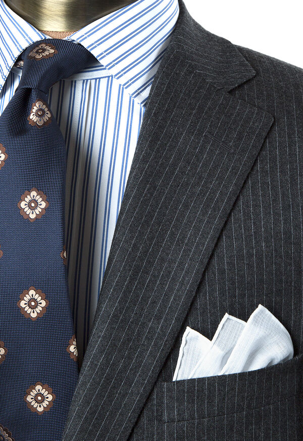 Paul Stuart Stuart Fit Narrow Chalk Stripe Wool Suit, image 2