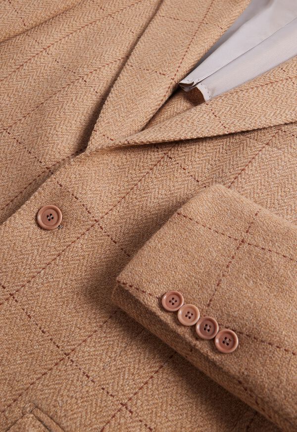Paul Stuart Wool Windowpane Jacket, image 3