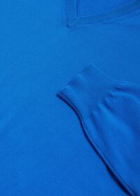 Paul Stuart Cotton V- Neck Sweater, thumbnail 2