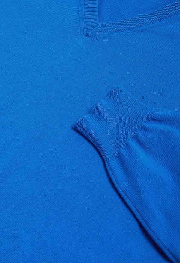 Paul Stuart Cotton V- Neck Sweater, image 2