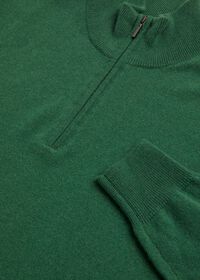 Paul Stuart Cashmere Single Ply 1/4 Zip Sweater, thumbnail 3