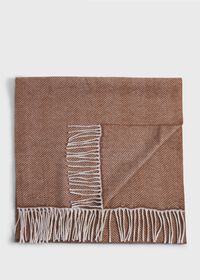 Paul Stuart Wool Chevron Scarf, thumbnail 1