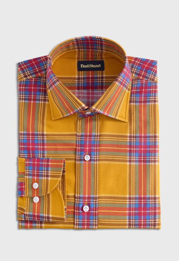 Paul Stuart Plaid Print Sport Shirt, image 1