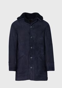 Paul Stuart Shearling Coat, thumbnail 1