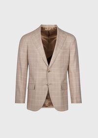 Paul Stuart Wool & Silk Plaid Jacket, thumbnail 1