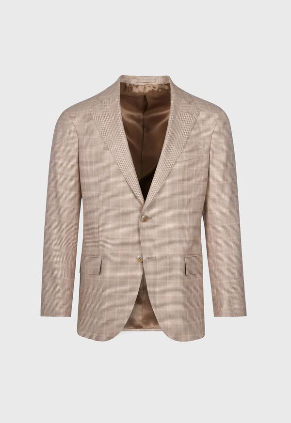 Paul Stuart Wool & Silk Plaid Jacket, image 1