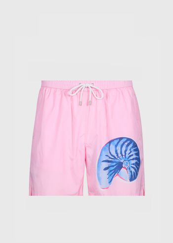 Paul Stuart Shell Print Swim Trunk