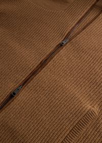 Paul Stuart Lambswool Vest with Suede Trim, thumbnail 2