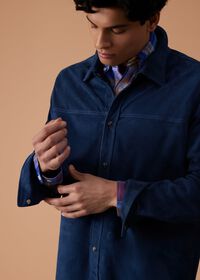 Paul Stuart Suede Shirt Jacket, thumbnail 4