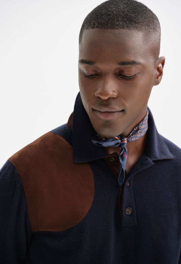 Paul Stuart Silk Medallion Paisley Pocket Square, image 4