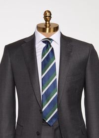 Paul Stuart Stripe Silk Tie, thumbnail 2