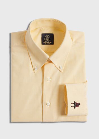 Paul Stuart Cotton Oxford Logo Sport Shirt
