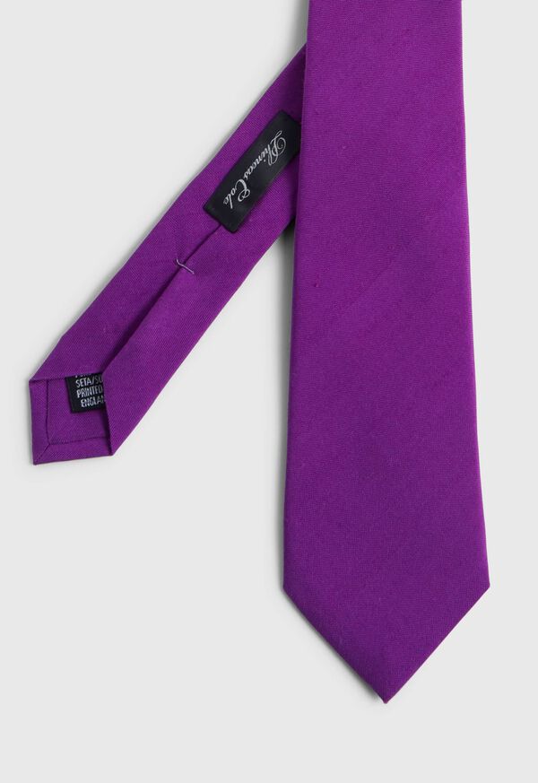 Paul Stuart Silk Shantung Tie, image 1