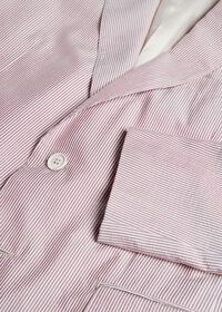 Paul Stuart Red and White Seersucker Suit, thumbnail 2