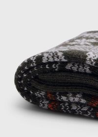 Paul Stuart Pine Tree & Snowflake Sock, thumbnail 2