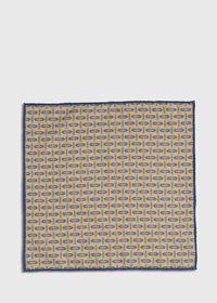Paul Stuart Vintage Deco Print Pocket Square, thumbnail 3