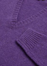 Paul Stuart Shetland Wool V-Neck Sweater, thumbnail 8