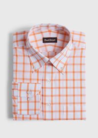 Paul Stuart Oversized Windowpane Cotton Dress Shirt, thumbnail 1