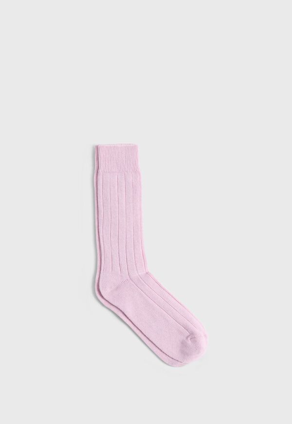 Paul Stuart Cashmere Blend Ribbed Sock, image 1