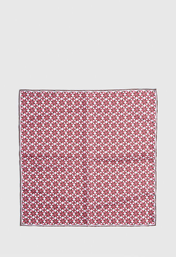 Paul Stuart Kaleidoscope Pocket Square, image 2