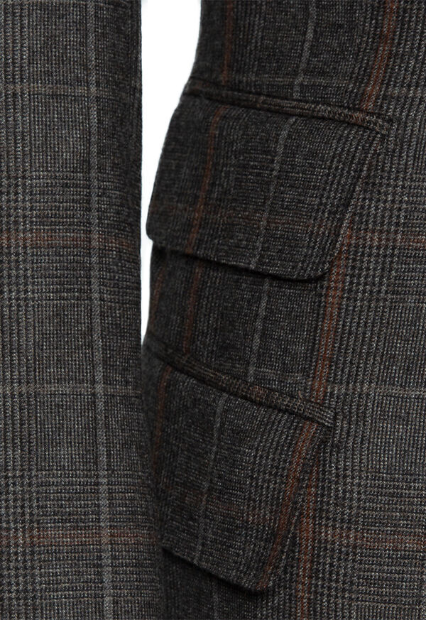 Paul Stuart Wool Plaid Suit, image 3