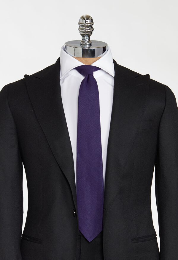 Paul Stuart Solid Linen Tie, image 6