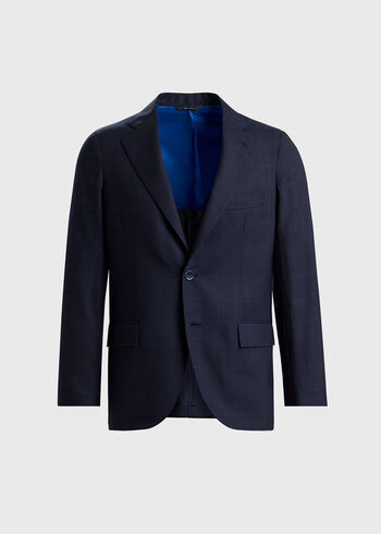 Paul Stuart Wool Windowpane Suit