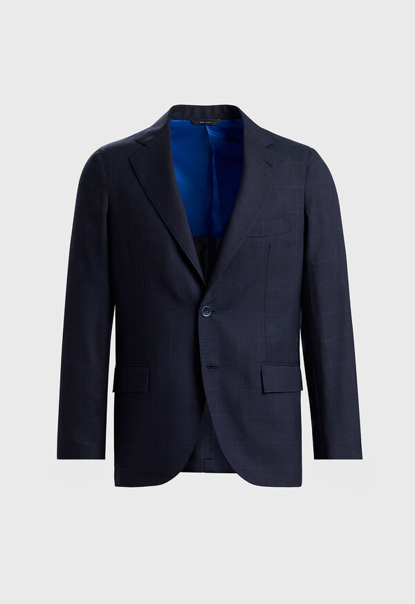 Paul Stuart Wool Windowpane Suit, image 2