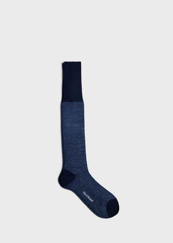 Paul Stuart Parquet Jacquard Sock