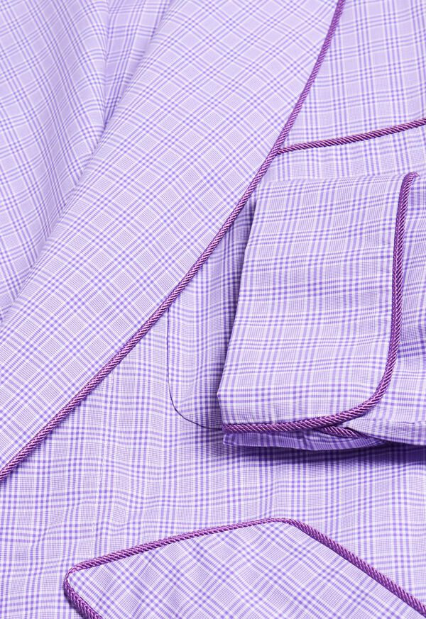 Paul Stuart Plaid Cotton Robe, image 2
