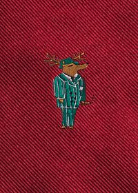 Paul Stuart Holiday Prancer Reindeer Tie, thumbnail 2
